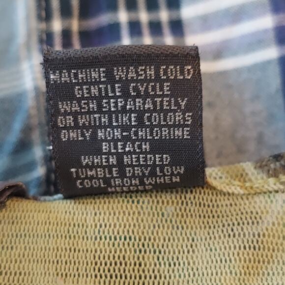 Relativity XL Long Sleeve Paisley Mesh Top Sheer Sleeves 90s Y2K Fairy - Picture 10 of 10